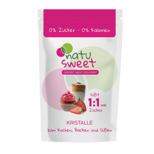 Natusweet Stevia Kristalle 1:1 Süße 400g