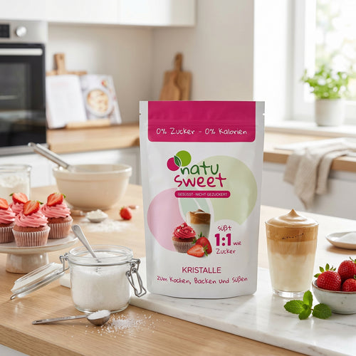 Natusweet Stevia Kristalle 1:1 Süße 400g