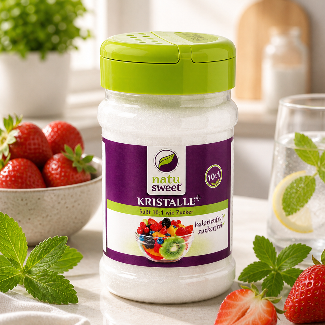 Natusweet Stevia Kristalle 10:1 Süße 250g