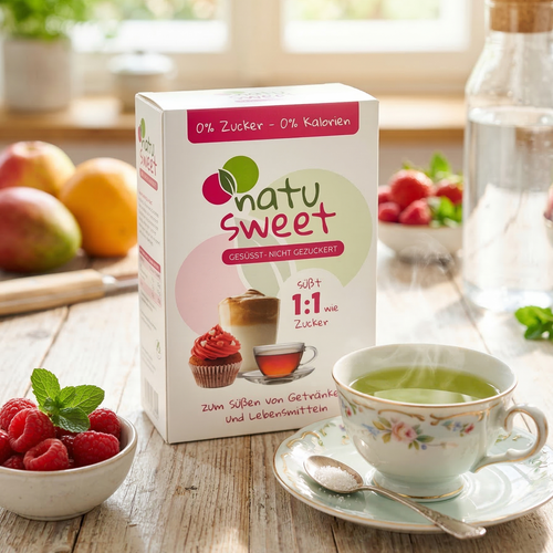 Natusweet Kristalle Sachets 100 x 2 g - perfekt vorportioniert