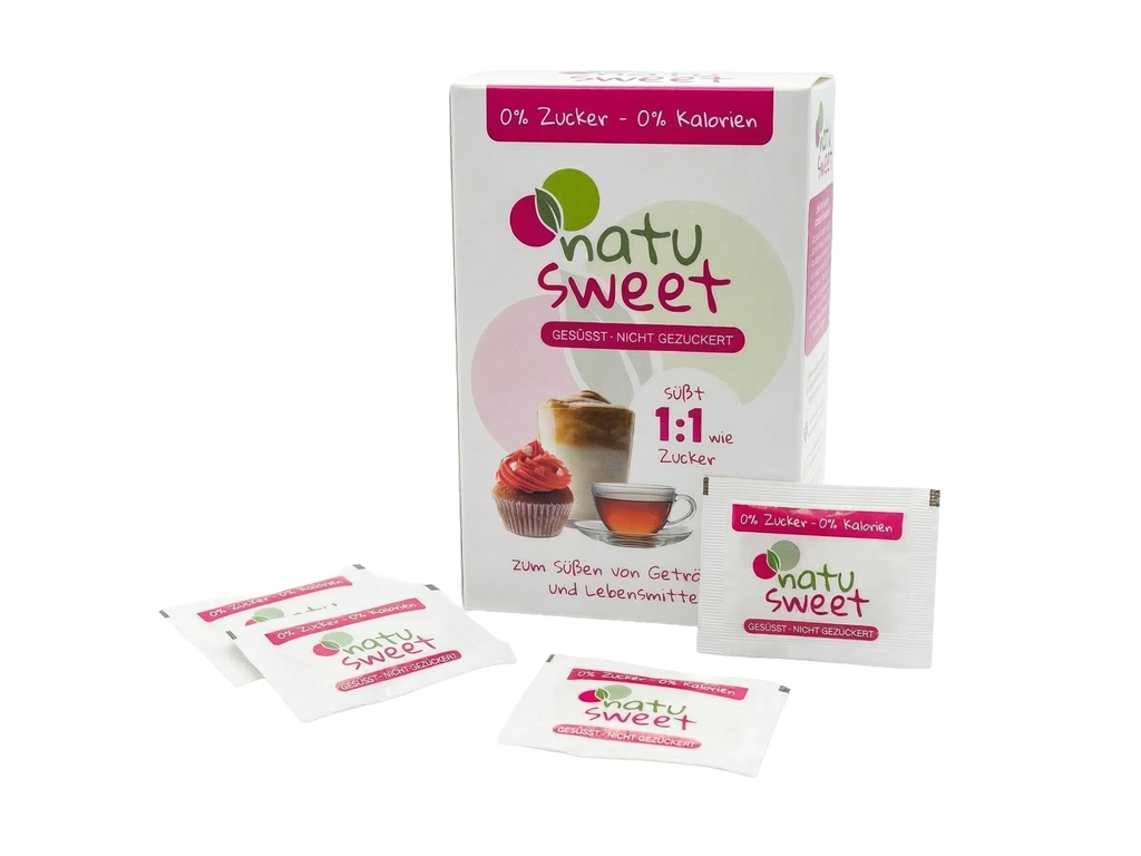Natusweet Kristalle Sachets 120 x 2 g - perfekt vorportioniert